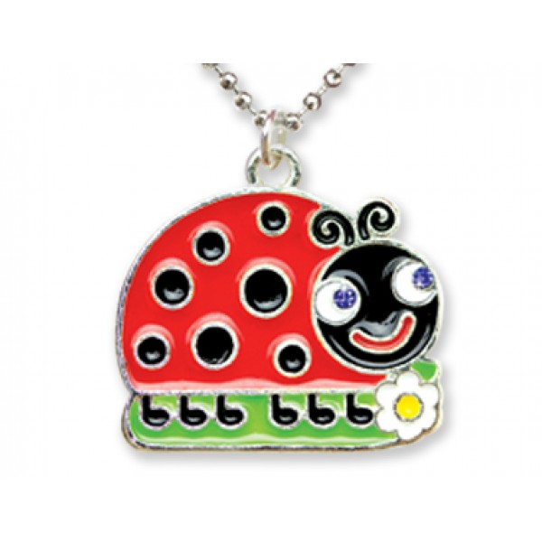 Ladybug Necklace in Ladybug Box