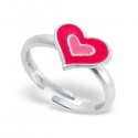 Cute Pinky Heart Ring